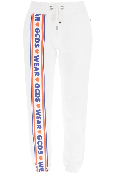 Shop Gcds Logo Band Sweatpants In Mixed Colours