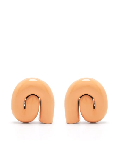 Shop Uncommon Matters Nimbus Chunky Earrings In Nude
