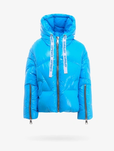 Shop Khrisjoy Jacket In Blue