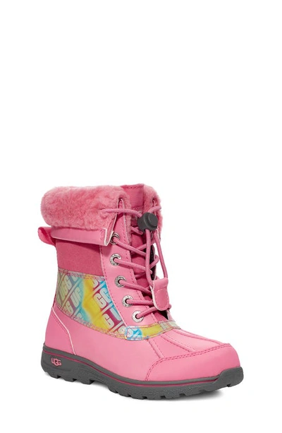 Shop Ugg (r) Butte Ii Waterproof Winter Boot In Pink Rose