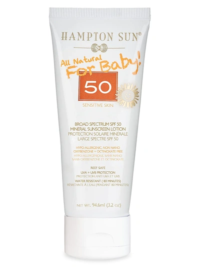 Shop Hampton Sun Women's All Natural Spf 50 Mineral Sunscreen Lotion For Baby
