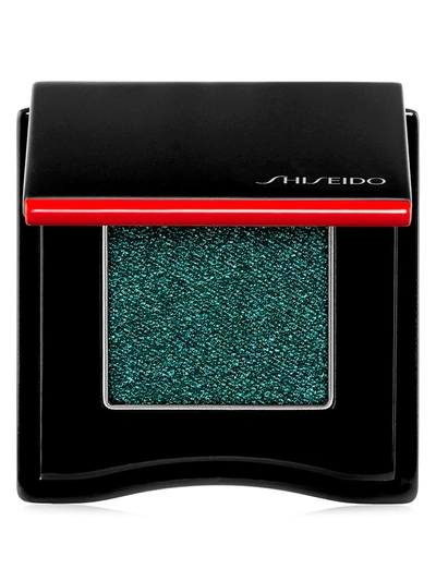 Shop Shiseido Women's Pop Powdergel Eye Shadow In 16 Zawa Zawa Green