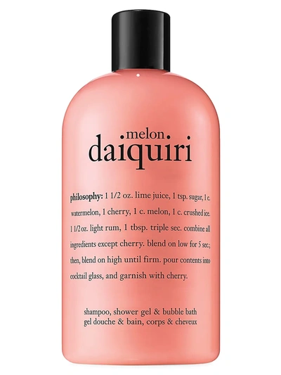 Shop Philosophy Women's Melon Daiquiri Shampoo, Shower Gel & Bubble Bath