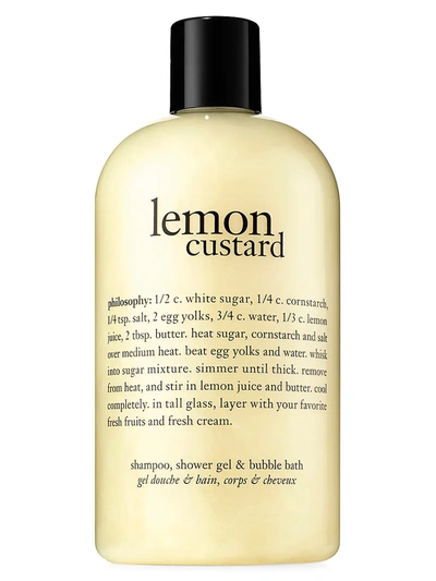 Shop Philosophy Women's Lemon Custard Shower Gel