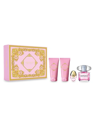 Shop Versace Fragrances Bright Crystal 4-piece Set