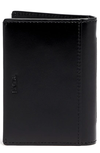 Shop Tumi Donington Folding Card Case In Black