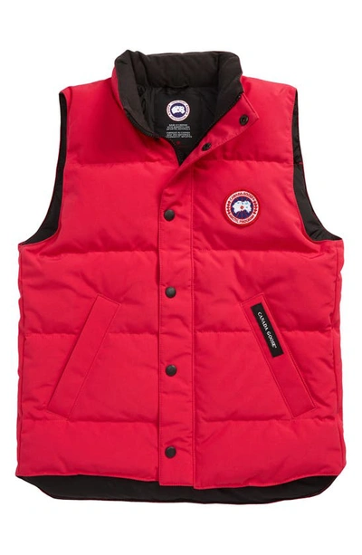 Red canada cheap goose vest