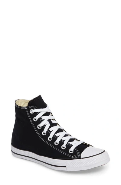 Shop Converse Chuck Taylor All Star High Top Sneaker In Black/black