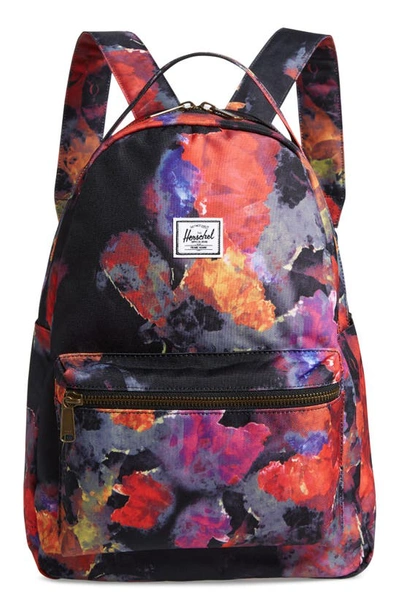 Shop Herschel Supply Co Nova Mid Volume Backpack In Watercolor Floral