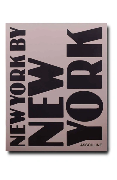 Shop Assouline 'new York By New York' Book In Beige/ Black/ Orange