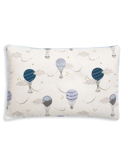 Shop Gooselings Baby Boy's Touch The Sky Pillow In Blue