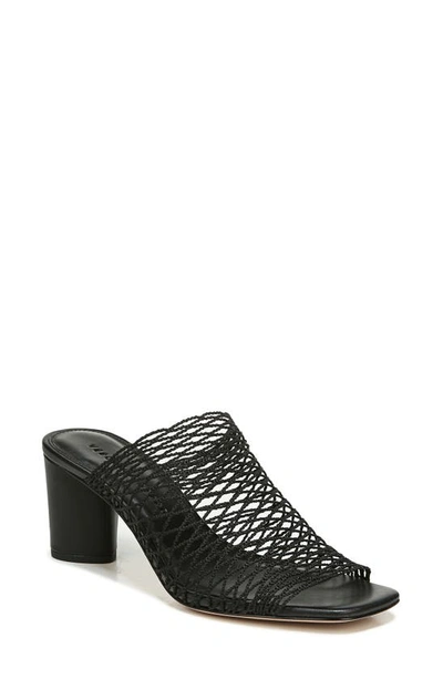 Shop Veronica Beard Kasi Block Heel Slide Sandal In Black