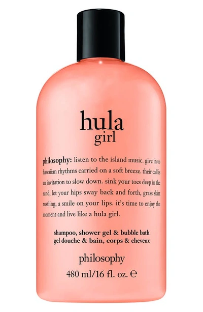 Shop Philosophy Hula Girl Shampoo, Shower Gel & Bubble Bath, 16 oz