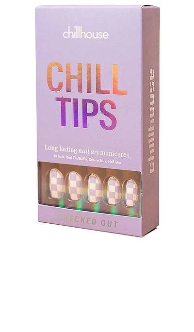 Chillhouse Checked Out Chill Tips Press-on Nails In Checked Out