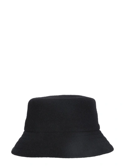 Shop Msgm Kangol X  Bucket Hat In Black