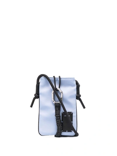 Shop Mcq By Alexander Mcqueen Logo-patch Shoulder Bag In Blue