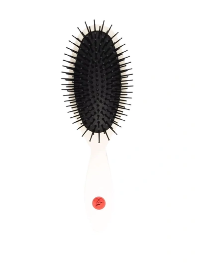 Shop Off-white Logo-plaque Hairbrush In Weiss