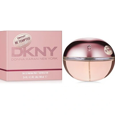 Shop Dkny Ladies Be Tempted Eau So Blush Edp Spray 3.4 oz (100 Ml) In Pink,red