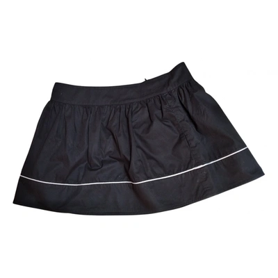 Pre-owned Fiorucci Mini Skirt In Black