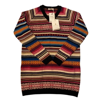 Pre-owned Gucci Kids' Wool Sweater In Multicolour