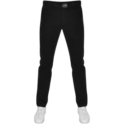 Calvin Klein Men's Infinite Slim-fit Stretch Pants In Black
