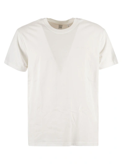 Shop Aspesi Regular Chest Logo T-shirt In White