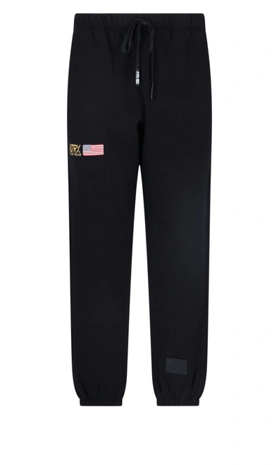 Shop Autry Gold Club Track Pants In Black