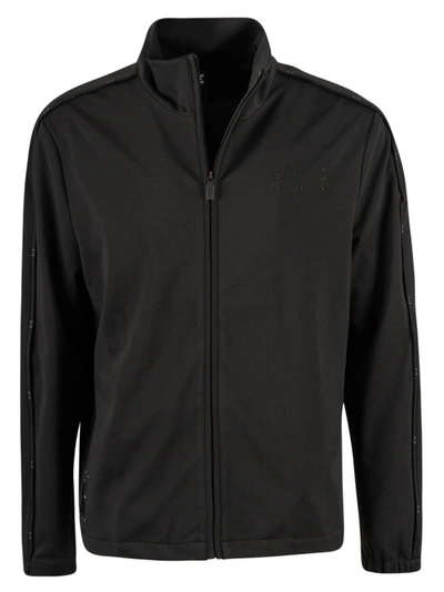 Shop Mcq By Alexander Mcqueen Mcq Track Jacket In Darkest Black