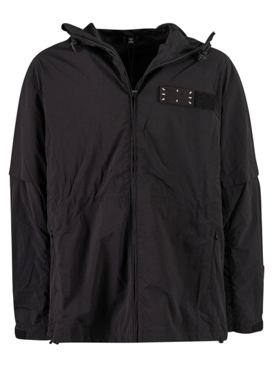 Shop Mcq By Alexander Mcqueen Flash Jacket In Darkest Black