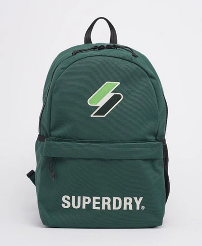 Shop Superdry Men's Code Montana Rucksack Green / Dark Green - Size: 1size