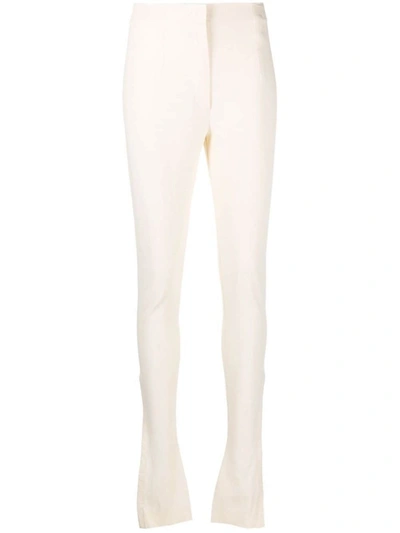 Shop Jacquemus Le Pantalon Pinu Trousers In White