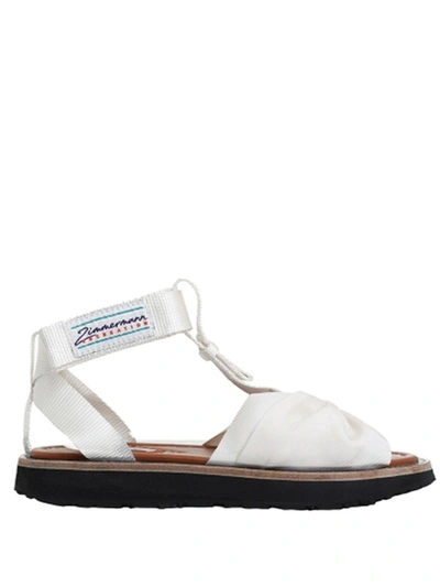 Shop Zimmermann White Bow Front Sandal