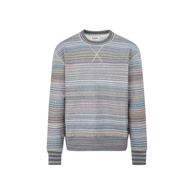 Shop Missoni Cotton Sweatshirt In Multicolour