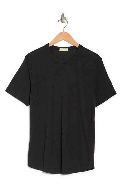 Shop Alternative Eco-jersey Shirttail T-shirt In Eco True Black