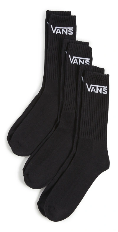 Shop Vans Classic Crew Socks 3 Pack