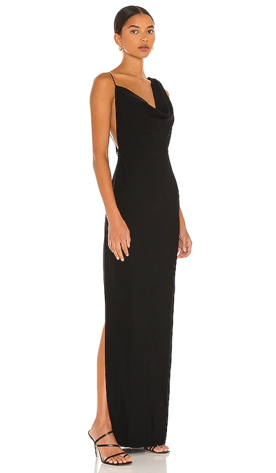 Amanda Uprichard X Revolve Arial Gown In 黑色