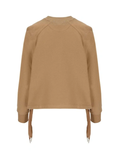 Shop Fendi Women's Brown Cotton Sweatshirt