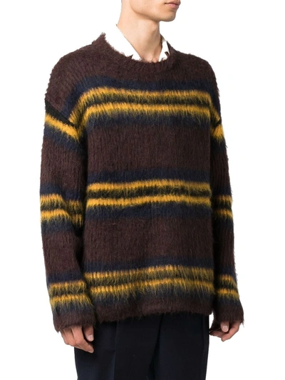 Shop Kenzo Men's Brown Wool Sweater