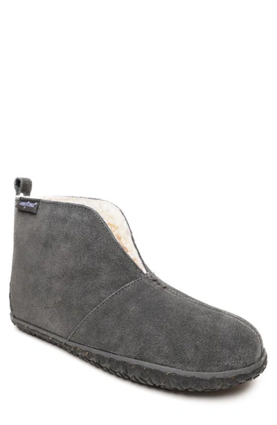 Shop Minnetonka Tamson Slipper In Charcoal