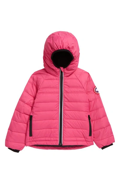 Shop Canada Goose Kids' Pbi Bobcat 625-fill-power Down Jacket In Summit Pink