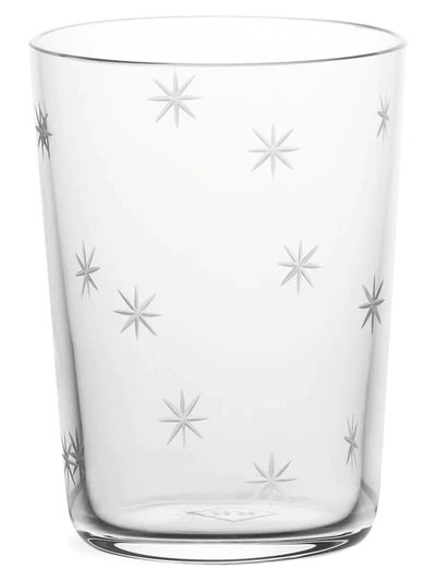 Shop Richard Brendon The Cocktail Star Cut Shot Glass 2-piece Set In Clear