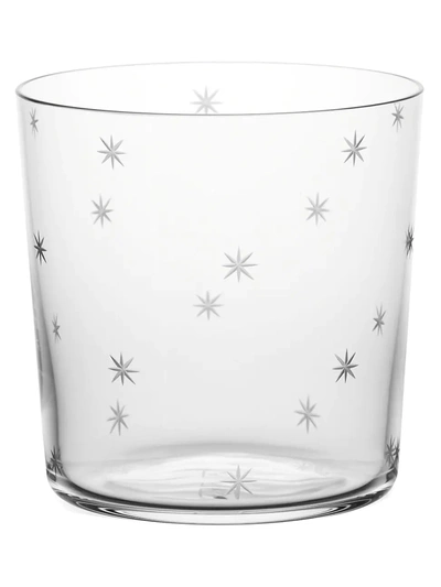 Shop Richard Brendon The Cocktail Star Cut Rocks Glass 2-piece Set In Clear