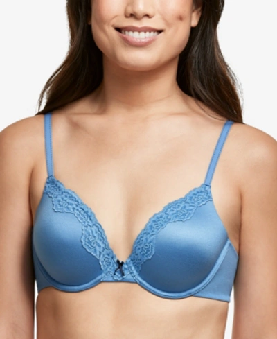 Shop Maidenform Comfort Devotion Extra Coverage Lace Shaping Underwire Bra 9404 In Into The Blue Yonder