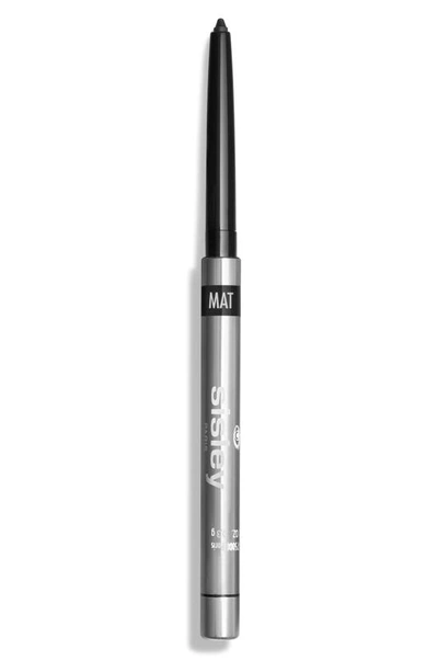 Shop Sisley Paris Phyto-khol Star Matte Eyeliner Pencil In Matte Onyx