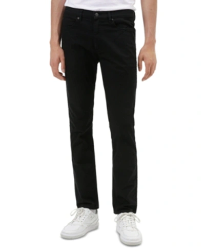 Shop Hugo Boss Men's Slim Straight-fit Jeans In Black