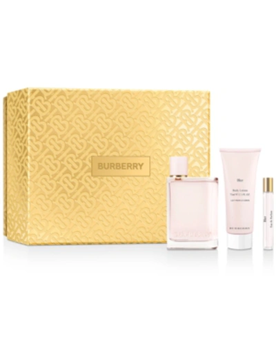 Shop Burberry 3-pc. Her Eau De Parfum Gift Set