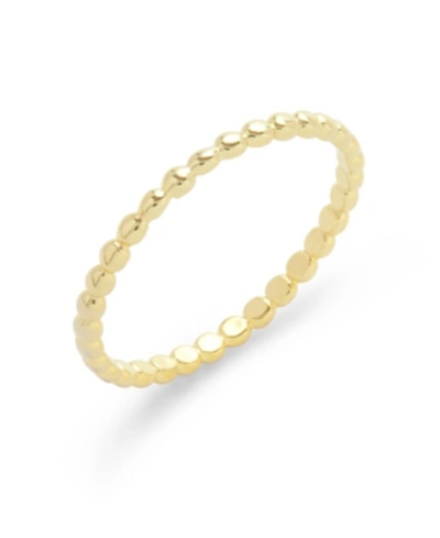 Shop Brook & York Micaela 14k Gold Plated Thin Ring In Gold-plated