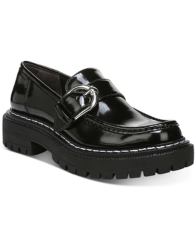 Shop Circus By Sam Edelman Women's Everly Lug Sole Monk Strap Loafers In Black