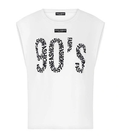 Shop Dolce & Gabbana Graphic T-shirt In Multi