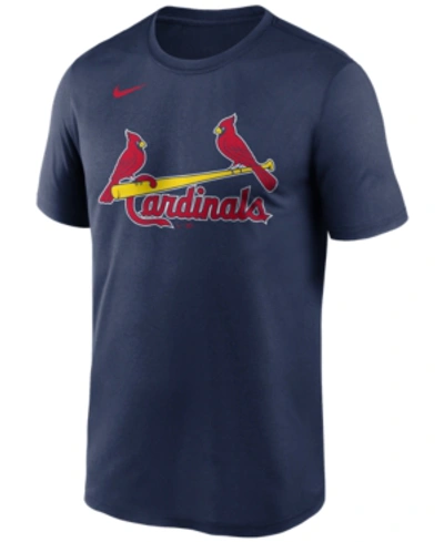 Shop Nike St. Louis Cardinals Men's Logo Legend T-shirt In Navy